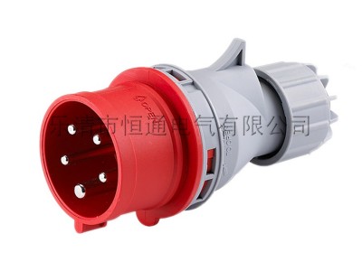 供应厂家供应 HTN025 三相工业插头 5芯 32A 3P+N+E