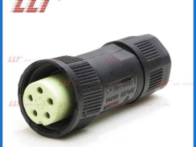 LLT新产品M20绿黑尼龙快速插拔防水连接器，工业插头