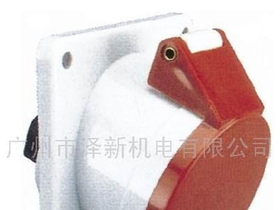 供应A-tech泓晟工业插头插座 暗装倾斜插座1712