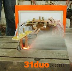 中频淬火设备石油钻杆淬火调质公司郑州国韵拨叉轴超音频淬火 中频淬火机床