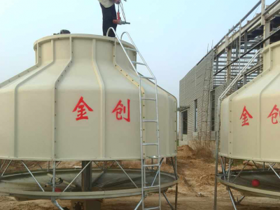 金创圆形冷却塔JC-圆形冷却塔圆形冷却塔500TX2中频炉专用冷却塔JC-方形冷却塔CJ-圆形冷却塔圆形逆流式冷却塔