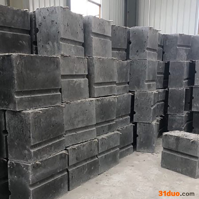 浇注料厂家定做耐火预制砖 中频炉电炉炉盖预制件 炉顶预制块 耐火耐磨砖 耐火免烧砖 免制模具 浇注料预制砖 量大从优