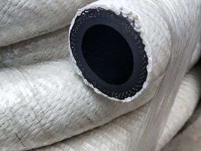 瑞铭中频炉夹布橡胶管 中频炉专用绝缘胶管 无碳绝缘胶管 无碳无磁胶管