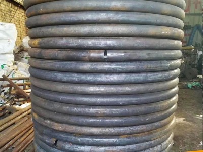 方岳厂家定做碳钢螺旋盘管 中频弯管 大口径单层盘管