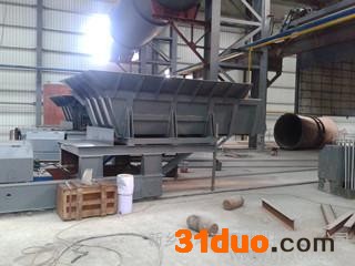 供应中频炉废钢预热步进输送装置