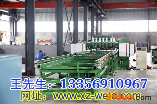 山东保护笼焊接设备——烟台新州中频保护笼龙门焊机