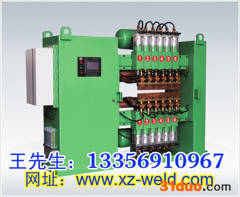 山东冷凝器排焊机 中频冷凝器焊机 空调冷凝器焊机 冰箱冷凝器生产设备