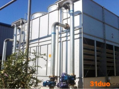 山东冷却塔闭式横流冷却塔 锦山YBN-60T  ** 工业冷水机 大型冷却塔 工业冷水机 中频炉配套