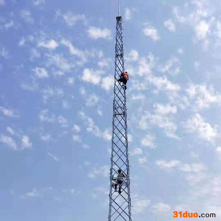 避雷塔_45米GFL三角避雷塔_宇阔钢结构_避雷保护装置