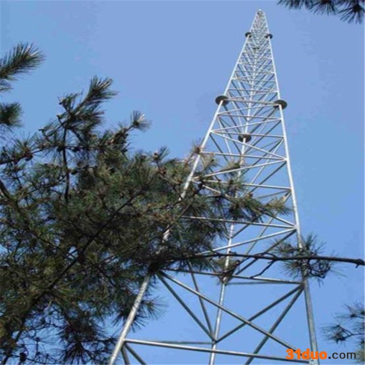 防雷避雷塔  楼顶避雷塔  45米三角避雷塔 避雷塔保护装置