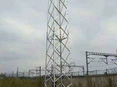 钰泰 避雷塔45米GFL三角避雷塔 避雷保护装置 25米单管避雷塔 独管避雷塔 60米三角避雷塔