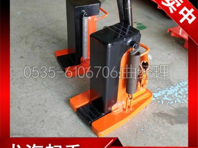 龙升LH-1250爪式千斤顶 50吨带轮子爪式千斤顶 设过载保护装置