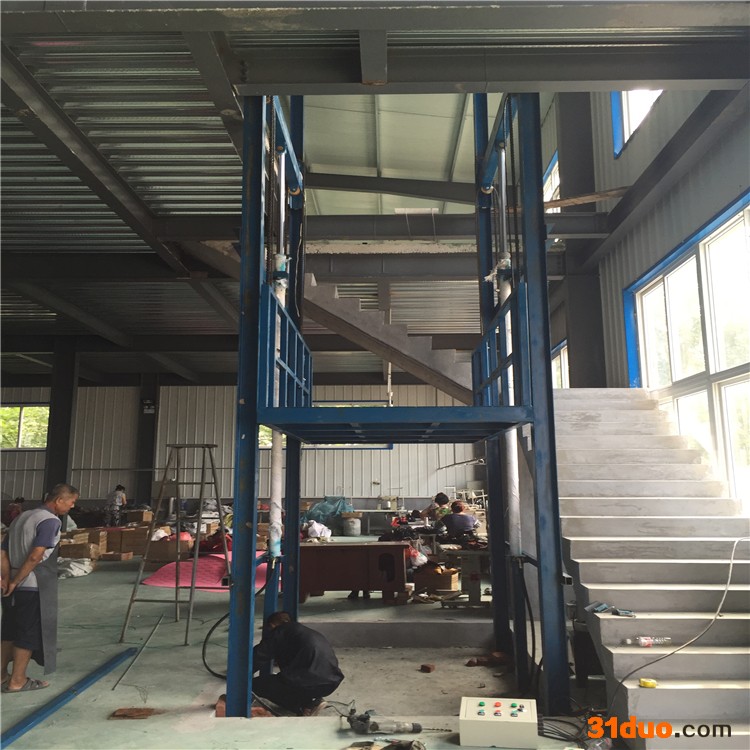 天擎导轨升降货梯厂 湛江导轨式升降货梯 **导轨式升降货梯价格