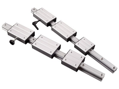 铝轨现货外置双轴心导轨 LGD12/8直线导轨滑块 切割机导轨外滑式