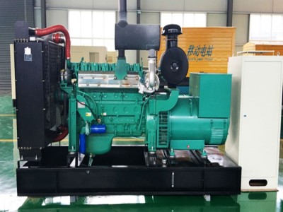 300kw全自动柴油发电机组 配ATS双电源自动转换发电机 300千瓦自动发电机 6缸柴油发动机 工厂备用电源