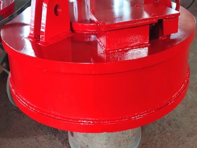 鑫运高频强磁吸盘 圆形高频强磁吸盘 供应高频废钢电磁吸盘 操作简单