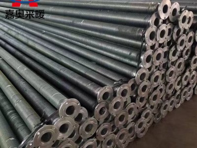 翅片管对流散热器 DN200-219mm高频焊暖气片 车间散热器