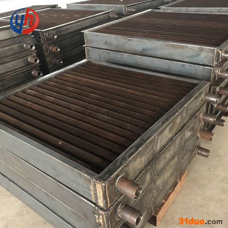 裕圣华 1寸高频焊翅片管供应 高频螺旋焊翅片管 新型工业蒸汽散热器