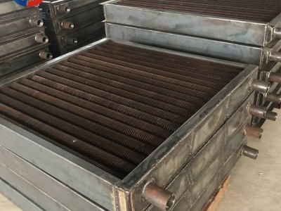 裕圣华 1寸高频焊翅片管供应 高频螺旋焊翅片管 新型工业蒸汽散热器