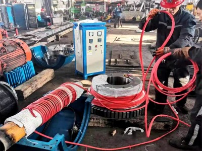 河南盈磁 电机转子热装高频加热机 联轴器热拆电磁感应加热设备 高频加热设备实惠耐用