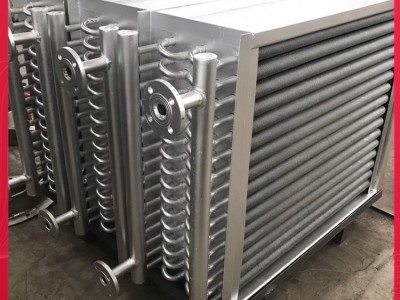 供热采暖设备,钢制高频焊螺旋翅片管散热器,高频焊散热器厂家