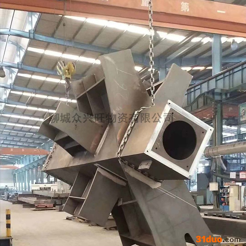 定做钢构厂房钢梁 Q355B重型钢结构Q235B热轧H型钢 q235镀锌H钢材 重型高频焊H钢