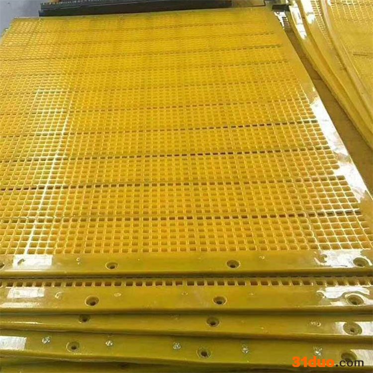 聚安酯高频精细筛 聚氨酯筛网 聚氨酯矿筛网