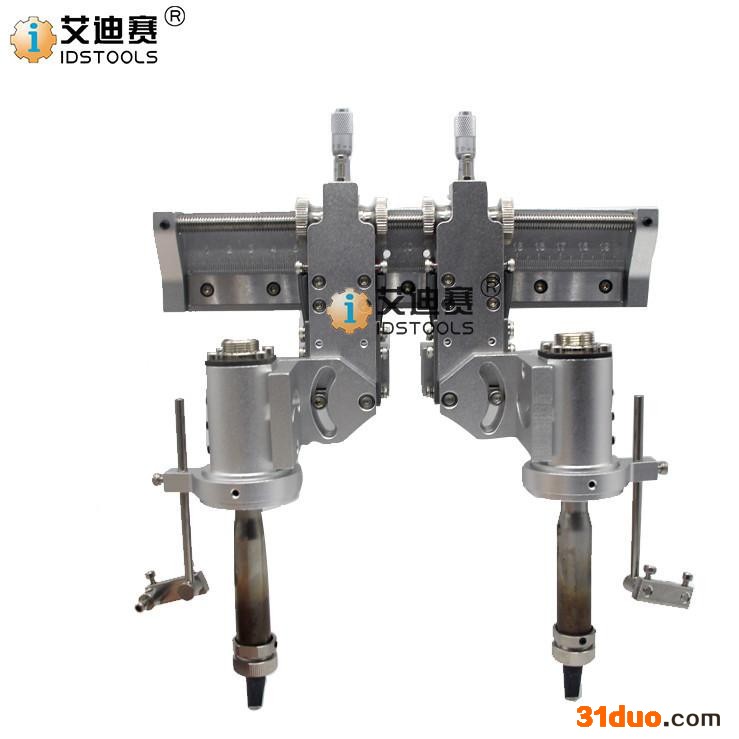 IDS全自动焊锡机高频双头多角度夹头 配件焊接夹具机械手固定模组 自动焊锡夹具手柄发热芯模组固定支架 手柄紧固件