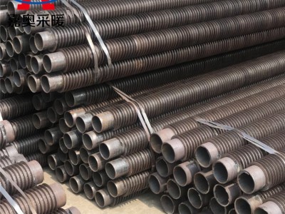 dn20-6分高频焊翅片管散热器 翅片管散热器加工厂