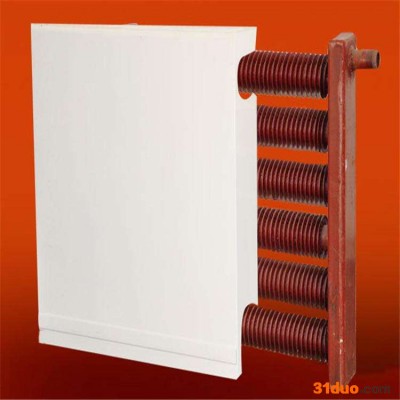 明昭 加工定制 工程高频焊翅片管散热器 大型工业车间暖气片 规格齐全