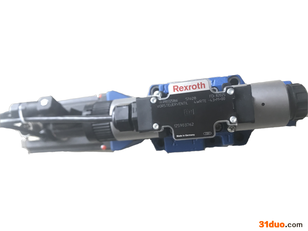 R900908138德国Rexroth/力士乐 高频响应阀 4WRE6W1-32-1X/2424/ML 比例方向阀