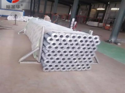 裕圣华 DN65-76(73)mm非标高频螺旋翅片管机厂家 高频焊热镀锌翅片管