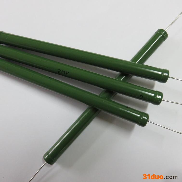 秦华RI80A高频无感高压玻璃釉电阻器