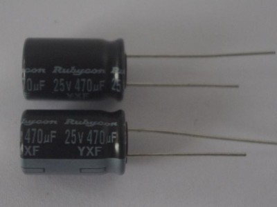 日本红宝石电解电容  Rubycon  高频低阻品系列   100YXF4R7M