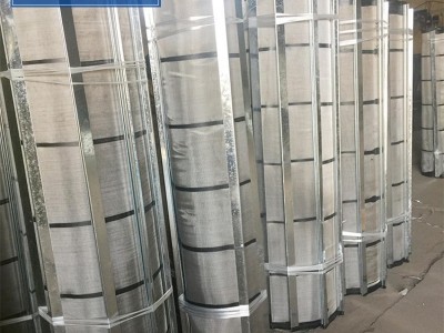 维康厂家 定制煤矿铁矿筛分过滤复合网 金属矿复合网高频振动筛