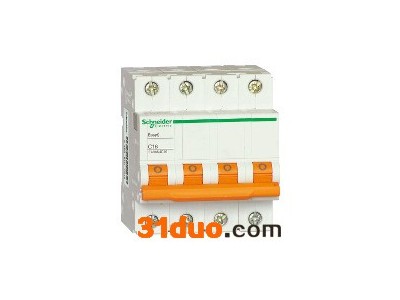 施耐德 EA9AN系列 微型断路器EA9AN-C25A/3P 订货号EA9AN3C25