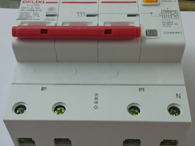 DZ47LE-125 3P100A漏电断路器 德力西漏电断路器 大电流微型漏电断路器