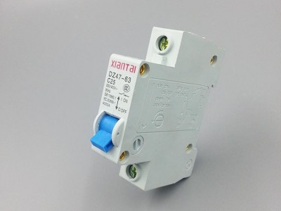 1P25微型断路器 DZ47-63空气开关 小型断路器代理