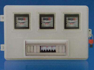 【定做】smc玻璃钢3表位电表箱 配电箱 电缆分线箱 计量箱