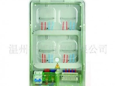 单相四户透明电表箱DX-401   640x370X138