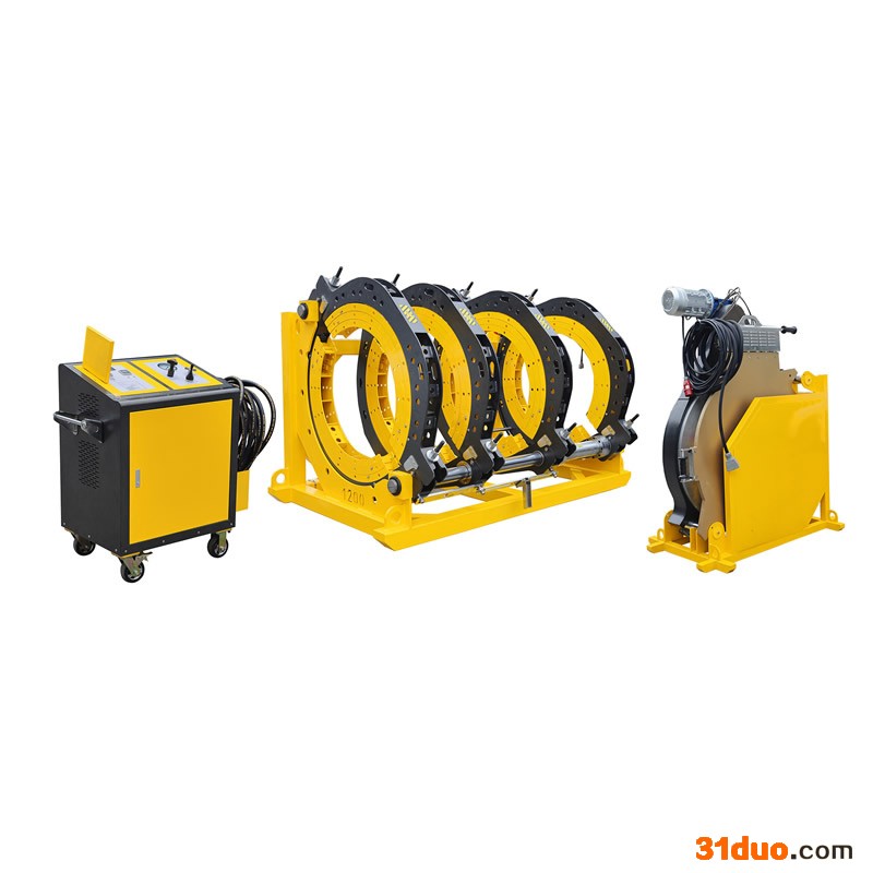 WP1200A液压半自动pe管对焊机四环热熔机PE管塑焊机对接机焊接机