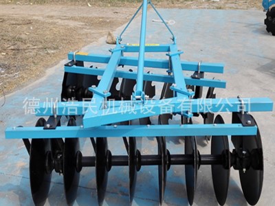 浩民机械供应 后置悬挂式圆盘耙 浩民机械农用耕作中耙大农场耕作圆盘中耙