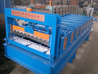 兴和机械热卖全自动850型水波纹压瓦成型机械设备，850彩钢机械设备