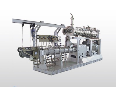 远见牌SPHS-D浮性饲料生产机械 单螺杆湿法膨化机 水产饲料机械