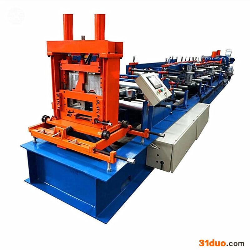 热卖75-300型全自动Z型钢檩条机优良兴和机械Z型钢机械设备