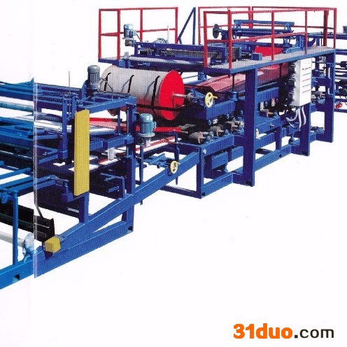 兴和热卖夹心980/950型泡沫岩棉俩用复合板成型隔热保温彩钢机械设备 成型机械