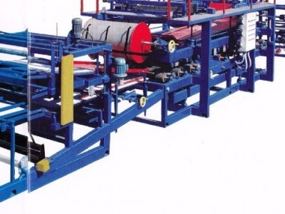 兴和热卖夹心980/950型泡沫岩棉俩用复合板成型隔热保温彩钢机械设备 成型机械