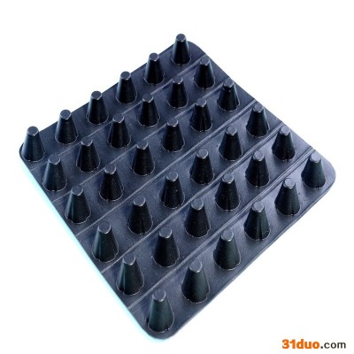 蓄排水板 30mm蓄排水板  凹凸型卷材车库绿化排水板 阻根防穿刺滤水疏水板