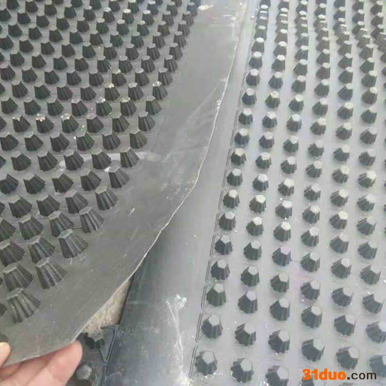 凹凸排水板 厂家供应 欢迎询价 屋顶车库排水板 绿化排水用顶板