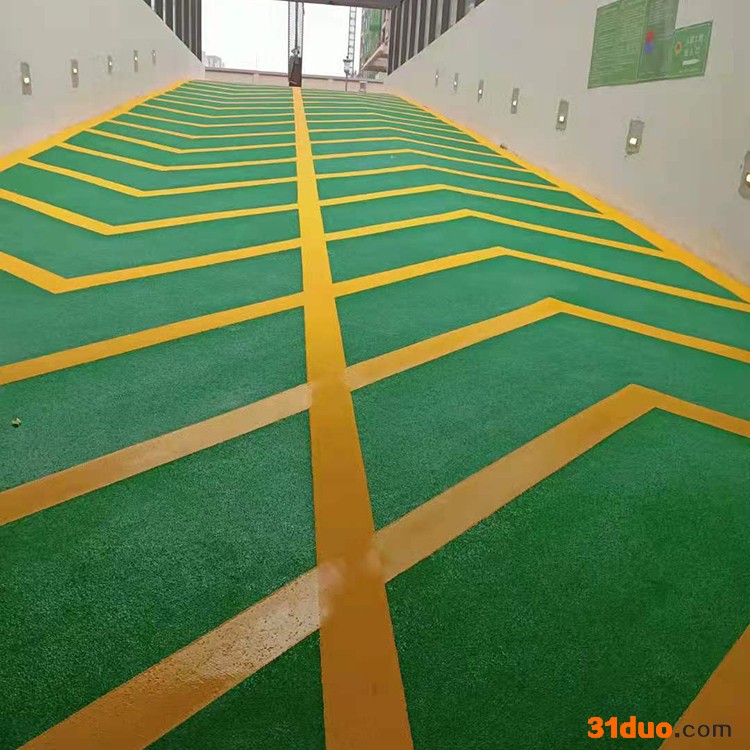 地下车库无震动防滑坡道施工工艺 源头厂家 物美价廉 车库地坪